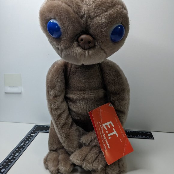 ET Stuffed Toy Doll Official 1988 Movie Licensed - Picture 6 of 12